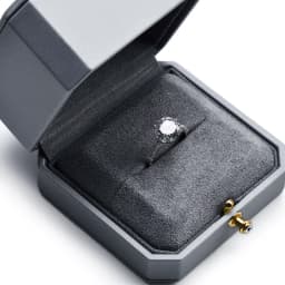 Oirlv Premium Leather Double Ring Couple Box for Wedding Ceremony Engagement Pendant Earrings Necklace Holder Jewelry Gift Box