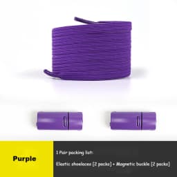 Magnetic Lock Shoelaces Without ties Elastic No tie Shoe laces Sneakers Shoelace Kids Adult Quick Laces One Size Fits All Shoes
