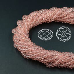 Crystal Rondelle Beads 2 3 4 6 8 10 12mm Glass Faceted Round Beaded For DIY Making Accessories Needlework Wholesale In Bulk