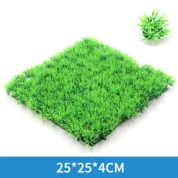 Artificial ABS Plastic Green Grass Plant Lawn Aquatic Aquarium Fish Tank Decor Eco-Friendly Aquarium Ornaments Aquarium Supplies
