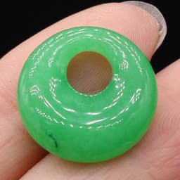 2Pcs Natural Stone Pendants Round Lapis lazuli BIg Hole India Agates Charms for Jewelry Necklace Earring Accessories 18mm