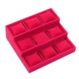 4/8/12 Grids Watch Display Stand Bracelet Holder Organizer Watches Storage Jewelry Pillow Holder Jewelry Display Tray