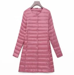 SEDUTMO Winter Oversize Womens Duck Down Jackets Ultra Light Coat Long Puffer Jacket Casual Black Autumn Parkas ED838