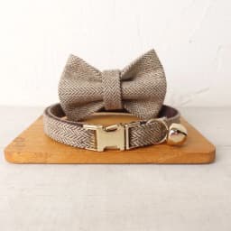 Cat Collar with Bell Bow Personalized Engraving Nameplate Kitten Collars Cat Necklace Customized Small Dogs Chihuahua Yorshire