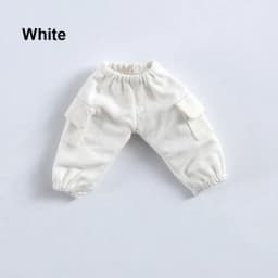 Dolls Long Overalls Doll Clothes Pant for 1/11 1/12 Doll Long Jeans Accessories Clothing Doll Pants Clothing Accessories