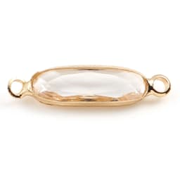 Multicolor Glass Connectors Oval Gold Color Copper Charms DIY Making Necklace Bracelets Women Jewelry Findings,22mm X 6mm,5PCs