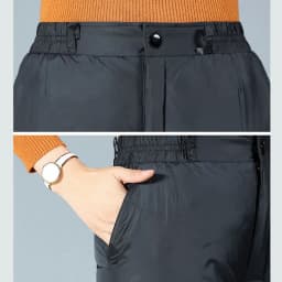 Oversize 5xl Warm 90% Duck Down Pants Women Snow Wear Black High Waist Baggy Trousers Mom Elegant Thicken Windproof Pantalones