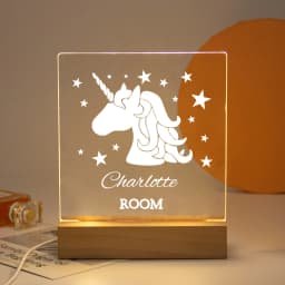 Drop Shipping Personalized Nightlight USB LED Customized Name 3D Lamp Decoration Bedroom Toys Birthday For Baby Children Gift