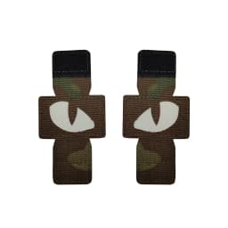 Cat Another Eyes on You Emboridery Patch Military Cap Backpack WOLLE Accessory Glow in Dark Tactical Decorative Patches