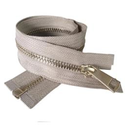 30/40/50/60/70/80cm 5# Colorful High Quality Open-End Auto-Lock Gold Metal Zipper Diy Handcraft For Clothing Garment Pocket