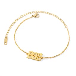 111 222 333 444 555 666 777 888 999 Angel Number Anklets for Women Stainless Steel Minimalist Ankle Bracelet Jewelry Gifts