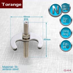 Kitchen faucet faucet fixed foot big foot screw extension nut wash basin thick countertop screw fixing seat repair accessories