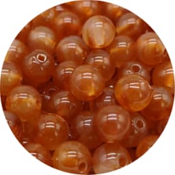 6 8 10 mm Imitation Stone Round Acrylic Beads Clouds Effect Garment Accessory