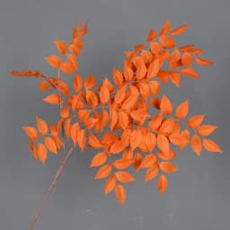 HMEOT Artificial Green Plants Grass Silk Trumpet Leaf Fake Flower Wedding Floral Row Accessories Vase Home Decor Greenery H6969