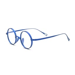 Vintage Titanium Glasses Frame Men Korean Round Optical Myopia Prescription Eyeglasses Frame Women Luxury Brand Small Eyewear