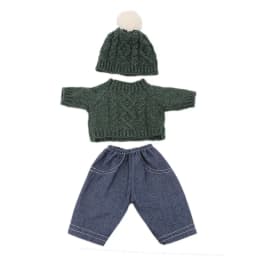 High Quality Uniform Sweater For 43cm Baby Doll Clothes Accessories And 18 Inch American Doll Girl's Toys Our Generation
