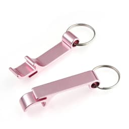 50pcs Personalized Engraved Bottle Openers Key Chain Wedding Favors Brewery, Hotel, Restaurant Logo Christmas Private Customized