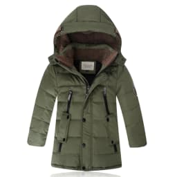 2026 Fashion Winter Duck Down Jacket for Big Boy Children Wear Parka Garments Clothes Thickened Hooded Feather Coat Clothing 6-1