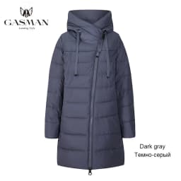 GASMAN 2022 Women Winter Jacket Long Winter Thick Coat Women Hooded Down Parka Warm Female Clothes Winter 5XL 6XL 180