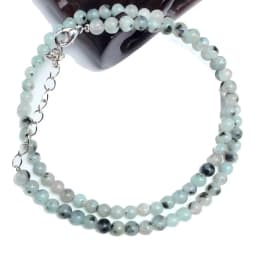 Ladies Natural Labradorite Tiger Eye Stone Agate 4mm Beads Necklace Collier Femme Choker Wedding Bridal Jewelry Party Gifts