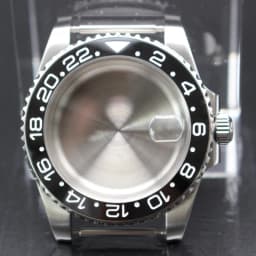 40mm Cases Men's Watch Ceramic Bezel Sapphire Glass Fit NH35 NH36 ETA 2824 Miyota 8215 Movement 28.5mm Dial Submariner Parts
