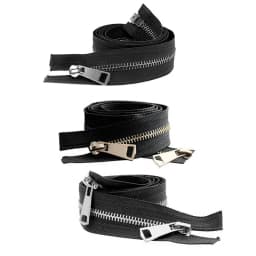 20/30/40/50/60/70/80cm 5# Colorful High Quality Open-end Double Sliders Metal Zipper DIY Handcraft For Cloth Pocket Garment Bags
