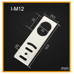 Cloweit Approach Sensor Metal Bracket Install Proximity/Photoelectric Switches Standard Full Series E3Z E3JK TL/PS M8/12/18/30