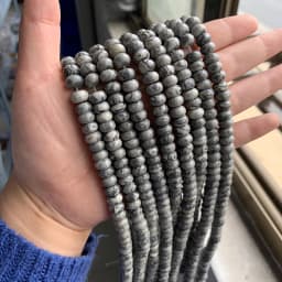 High Quality Natural Stone Bead Rondelle Shape Loose Spacer Abacus Quartz Beads For Handmade Jewelry Bracelet Necklace DIY