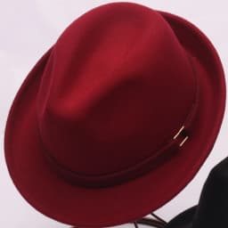 New Spring Autumn Short Brim Wool Felt Fedora Hats Retro Panama Hat Men Women Dress Hat Jazz Trilby Cap Wholesale