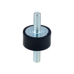 4pcs/lot Double Male Thread Rubber Shock Absorbers Anti Vibration Silent block Boat Car Bobbin Shock Absorber Tools M3 M4 M6 M8