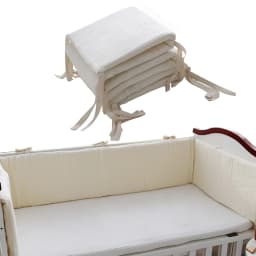 Baby Bed Thicken Bumper One-piece Crib Around Cushion Cot Washable Anti-collision Protector Pillows Newborns Room Decor