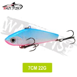 WALK FISH Sinking Vibration Fishing Lure 10g 14g 18g 22g Hard Bait Artificial VIB Winter Ice Fishing Pike Bait Tackle Isca Pech