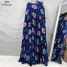 Sleeveless Pullover Dress 1 Piece Set Women Prayer Garment Dubai Abaya Arab Jibab Flowers Djellaba Femmel Khimar Caftan Clothes