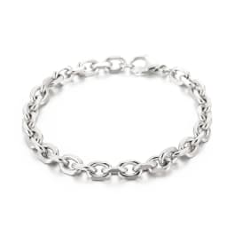 Karen 4mm 5mm 6mm 10mm O-Chain Simple Fashion Men's Stainless Steel Bracelet Custom