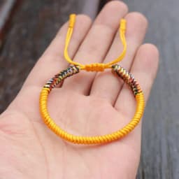 New Men Bracelet Tibetan Buddhist Handmade Braided Adjustable King Kong Knot Rope Chain Bracelets & Bangles Male Lucky Jewelry