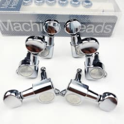 NEW Wilkinson WJN-05 Electric Guitar Machine Heads Tuners Mini Oval Tuner for ST TL Chrome Silver Tuning Pegs