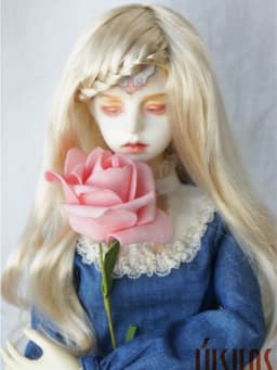 Jusuns Doll Wig JD204 6-7' 7-8' 8-9' 9-10' Long Lady Braids Wave 1/6 1/4 1/3 YOSD MSD SD Blythes Synthetic Mohair BJD Hair