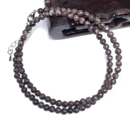 Ladies Natural Labradorite Tiger Eye Stone Agate 4mm Beads Necklace Collier Femme Choker Wedding Bridal Jewelry Party Gifts