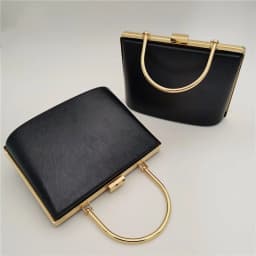 One Piece Box Frame Craft Accessories Boston Bag Material Bag DIY Bag Parts Metal Box Case Vintage Women Clutch Accessories