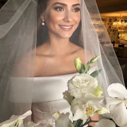 Customized Simple A Line Wedding Dresses Satin Off The Shoulder Wedding Bridal Gowns Casual Dresses Zipper With Buttons Back