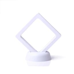 10PCS 20PCS Plastic Jewelry Display Box Stand Racks Round Square Base for Transparent Case Support Bracket