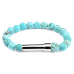 Natural Stone Couples Bracelet Secret Message Tube Notes Can Be Placed Friendship Bracelets For Women Men Charming Jewelry