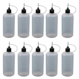 10 Pcs 5ml/10ml/20ml/30ml/50ml/100ml Empty Needle Tip Glue Bottle Applicator DIY Quilling Tool Precision Bottle for Women