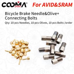 10 Sets Bicycle Hydraulic Brake Hose BH90 BH59 Olive Needle/Connector Insert Connector Bolt For Shimano Magura AVID SRAM