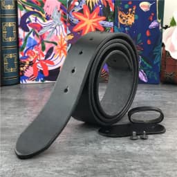 TOP Quality Leather Belts Without Buckles Men Belt Ceinture Homme Mens Leather Belts Without Buckles 105-125CM SP05