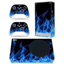 For X-box Series S Console and 2 Controllers Skin Sticker Protective Decal Cover Full Set Killer Design Compatible with XSS Skin