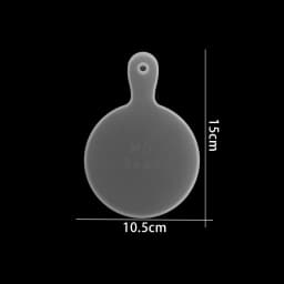1Pcs Round Resin Mold Coaster Handle Tray Rectangle Silicone Mold Home Table Decoration for DIY Crystal Epoxy Resin Crafts