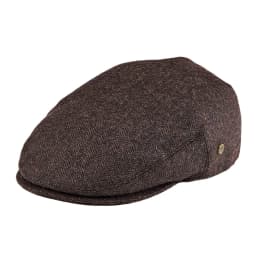 VOBOOM Wool Tweed Herringbone Flat Cap Newsboy Caps Men Women Classic Cabbie Driver Hat Beret for Male Golf Hunting Ivy Hats