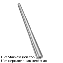 Professional Ring Enlarger Stick Mandrel Handle Hammers Ring Sizer Finger Measuring Stick For DIY Jewelry Making Measuring Tools