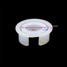1Pc Bracelet Bangle Silicone 5 Styles 4 Sizes Mold Epoxy Resin Molds For DIY Jewelry Making Finding Tool Supplies Accessories